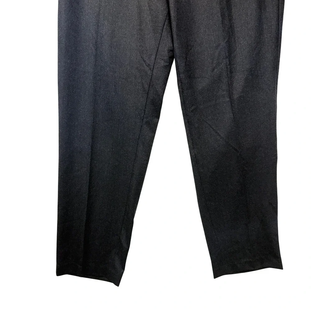 Banana Republic Tapered Fit Dress Pants Mens 35x30 Charcoal Gray 744351-00-1 NEW